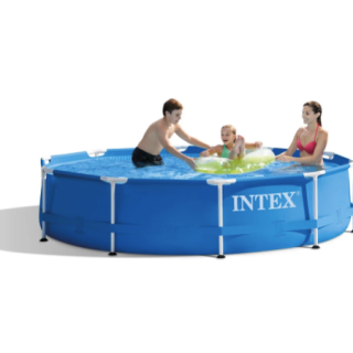 Piscina Estructural Circular INTEX Metal Frame, 305 x 76 cm, 4485 Litros