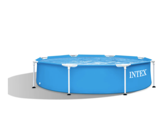 Piscina Estructural Redonda INTEX Metal Frame, 244 x 51 cm, 1.828 Litros