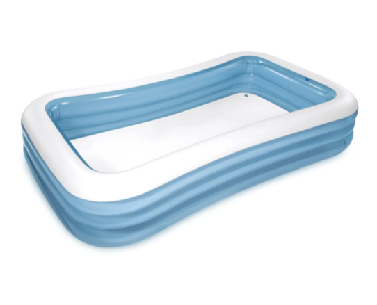 Piscina Inflable Rectangular Familiar INTEX Swim Center, 305 x 183 x 56 cm, 1.020L