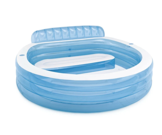 Piscina Inflable INTEX con Sillón 229 x218 x 79 cm, 640 L