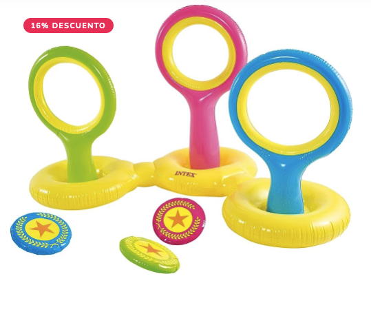 Juego de Agua Lanzamiento de Disco Volador INTEX
