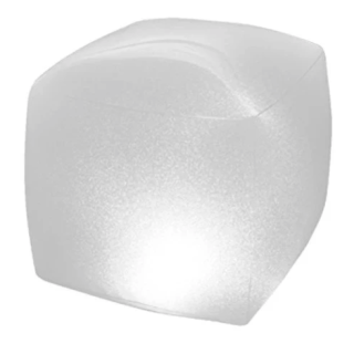 Lámpara LED flotante para Piscinas & forma de Cubo INTEX