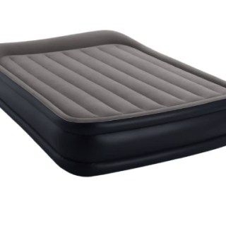 Colchón Inflable Eléctrico INTEX Fiber Tech 2 Plazas Dura-Beam 152x203x42